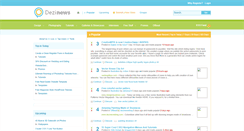 Desktop Screenshot of dezinews.com